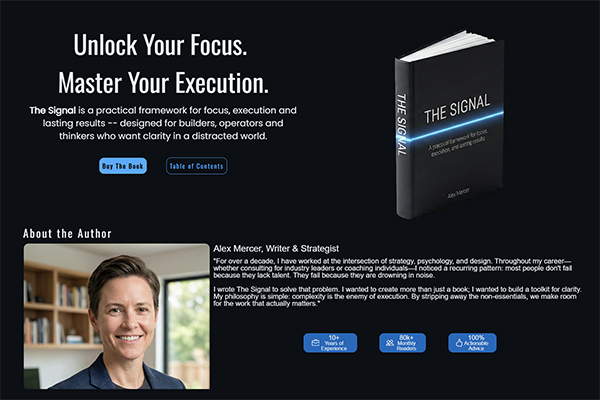 Simplicity Pages Template 9